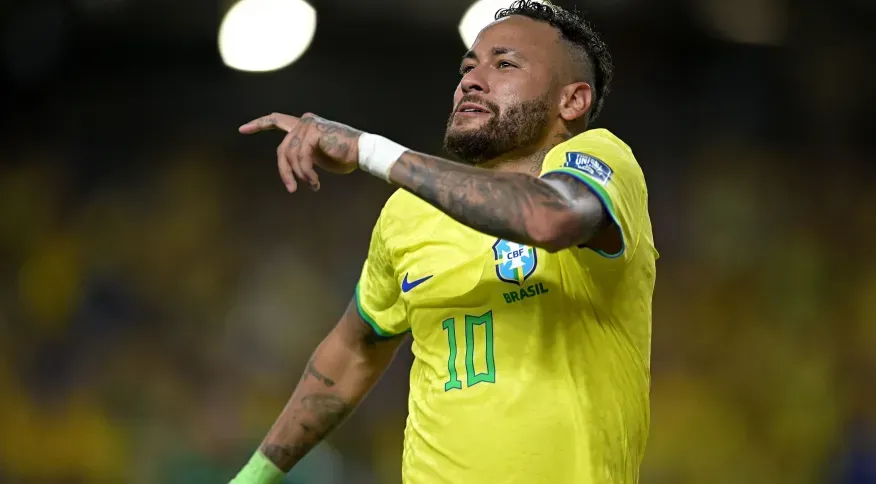 Imagem de compartilhamento para o artigo Brasil goleou a Bolívia e Neymar bate recorde de Pelé nas Eliminatórias da MS Todo dia